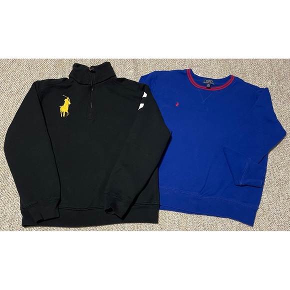 Polo By Ralph Lauren (Sweatshirt & Quarter Zip) NWOT Set of TWO - Picture 2 of 15